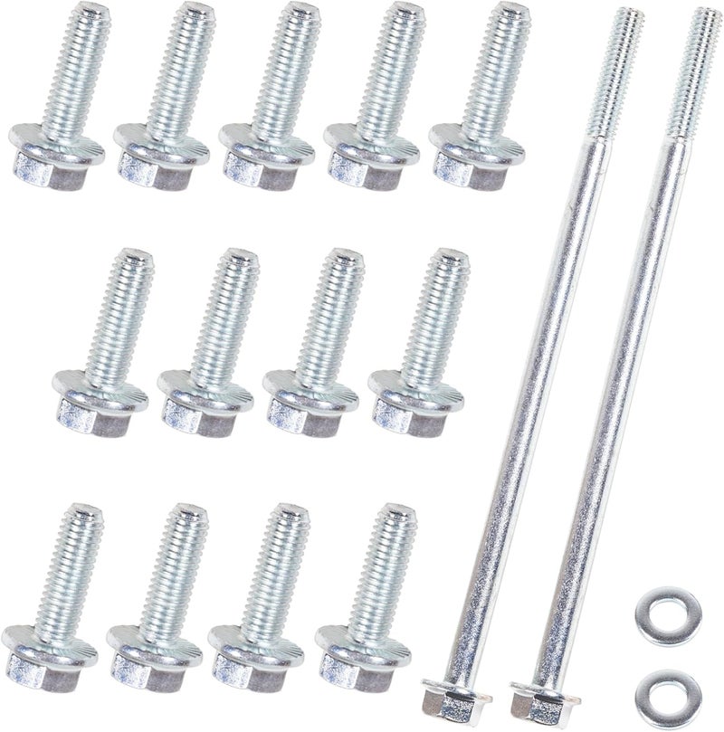 BEONEO Oil Pan Bolt Kit Replacement for All GM Chevy LS Series EnginesLS1 LS3 LS2 LQ4 LQ9 LS6 L92 L99 L33 Silverado Camaro Corvette 4.8 5.3 6.0 6.2L 1997 1998 1999 2000 2001 2002 2003 2004 2005-2020 Vortec - Image 1